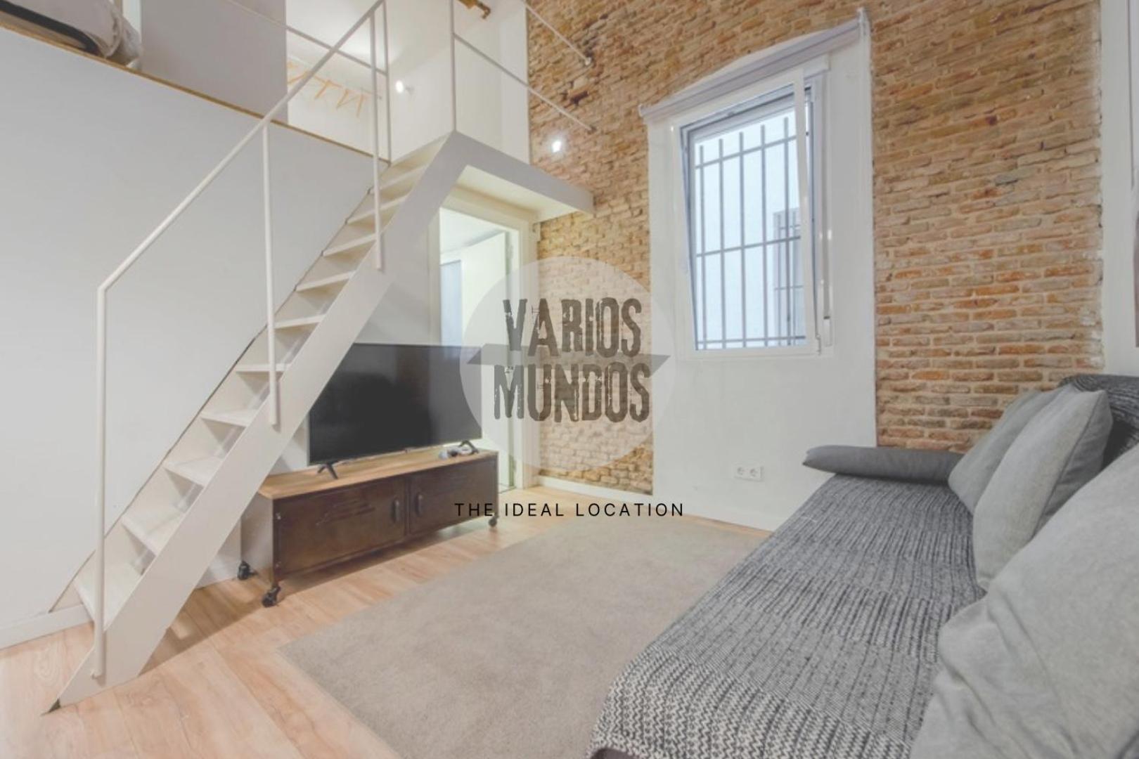 Cozy Loft En Chamberi Calle Ponzano Lejlighed Madrid Eksteriør billede